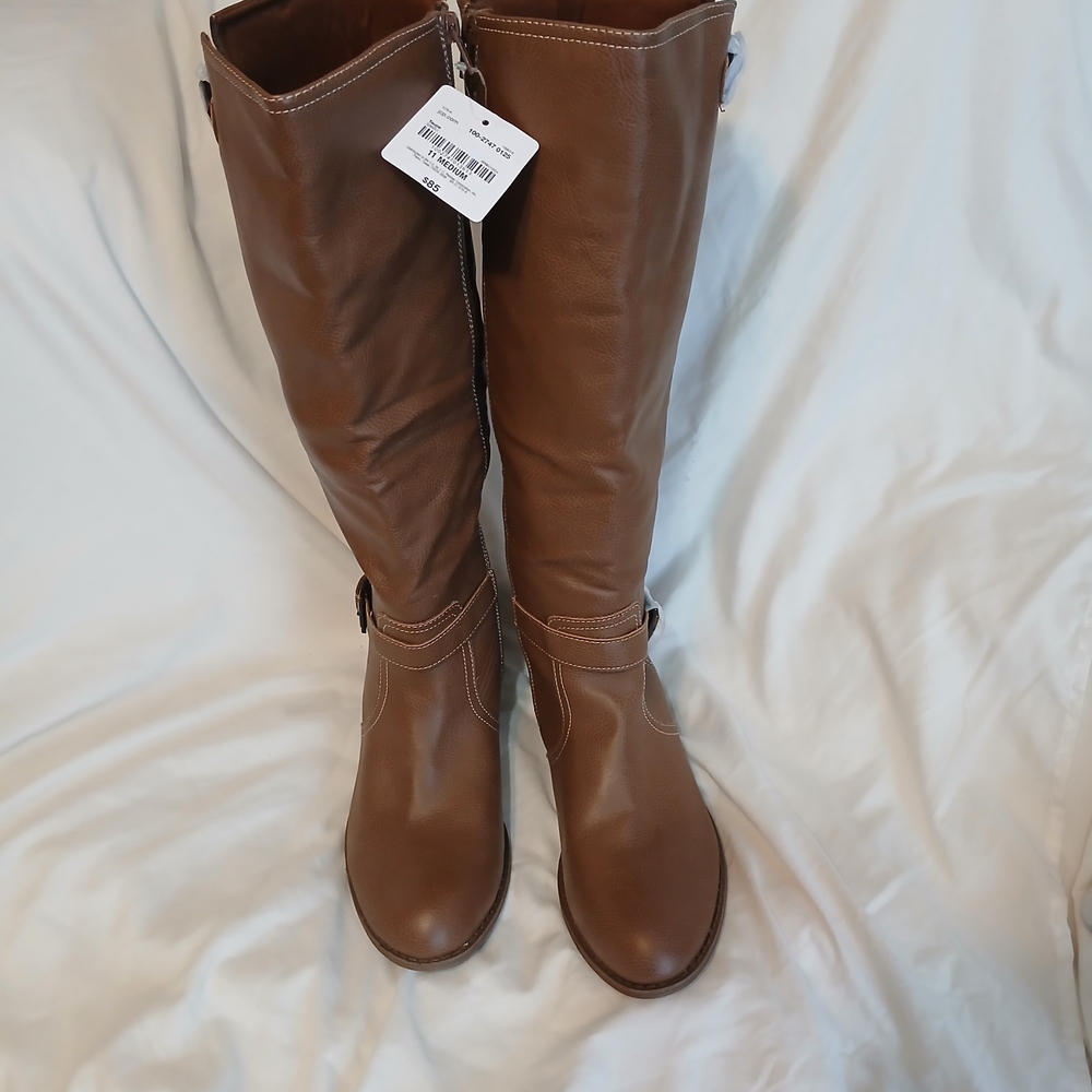 St. John's Bay Brown Knee High Boots